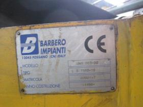 Linea di sabbiatura coil 1580 x 10 mm. aspo doppio 30 ton. + aspo sbalzo con supporto 30 ton.