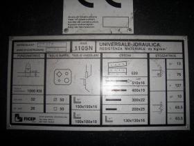 Cesoia punzonatrice universale FICEP 1105