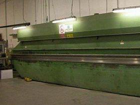 Pressa piegatrice Gabella E80, lunghezza mm. 10.100