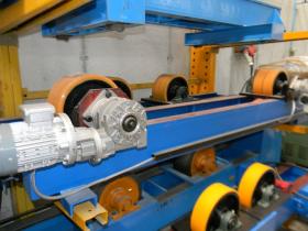 Posizionatori a rulli 3500kg