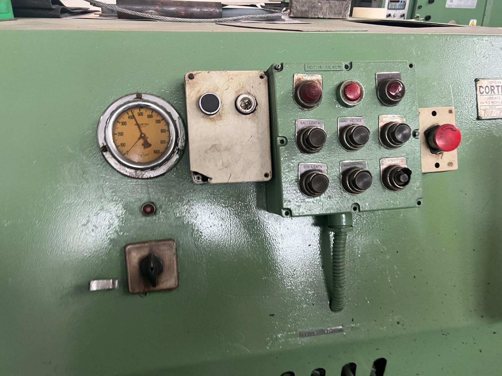 CALANDRA CORTELLAZZI 3 RULLI X 12MM