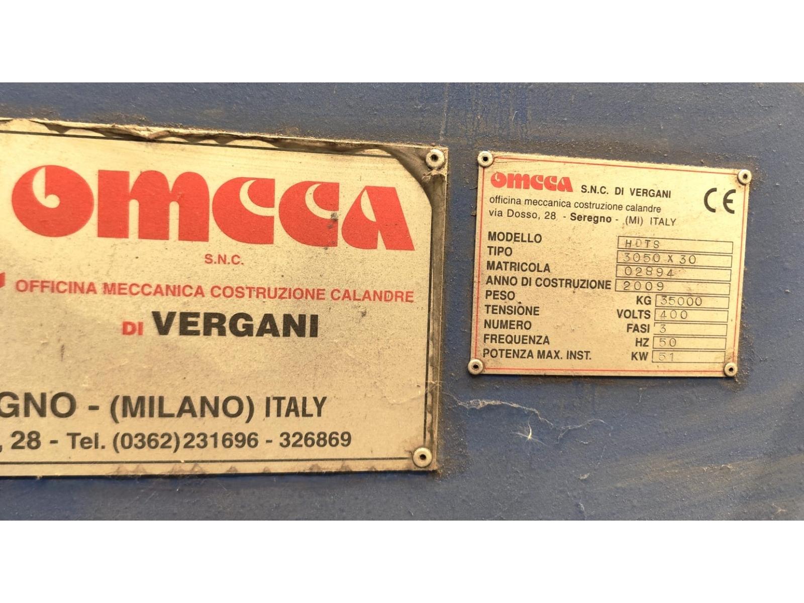 CALANDRA OMCCA HDTS 3050 X 30 MM