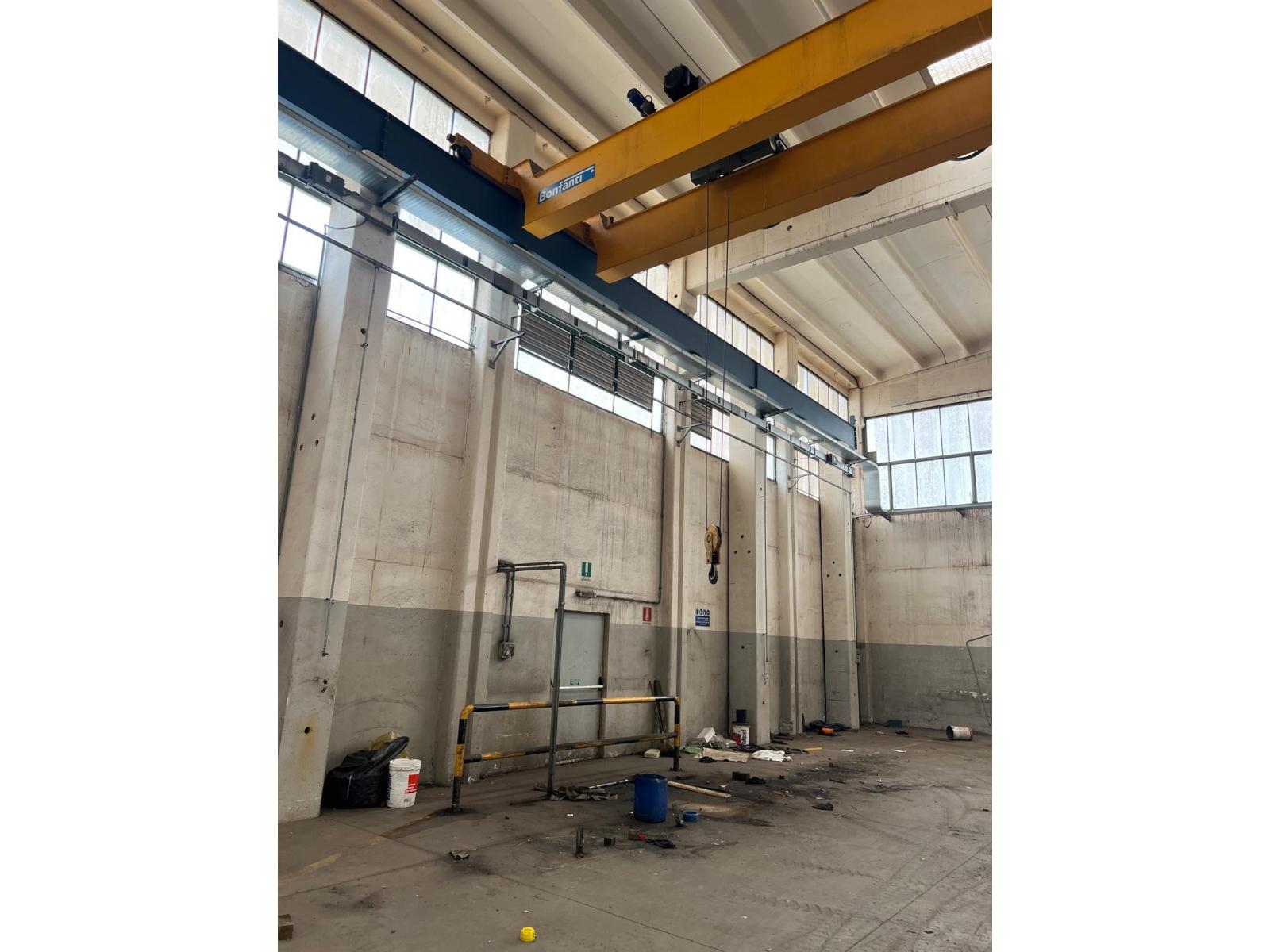 01 CARROPONTE BITRAVE BONFANTI 6.3 TON  SCARTAMENTO 16240 MM