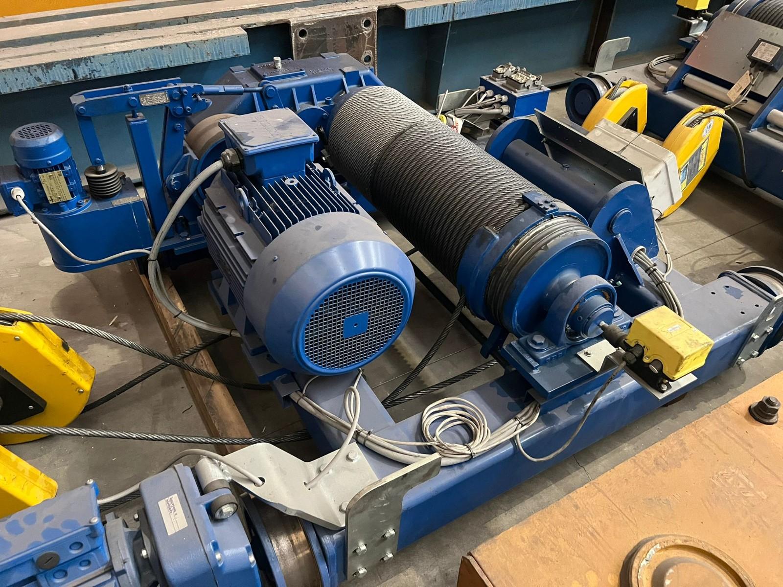 02 CARRIPONTE BITRAVE CARRARA 20 TON  SCARTAMENTO 15000 MM