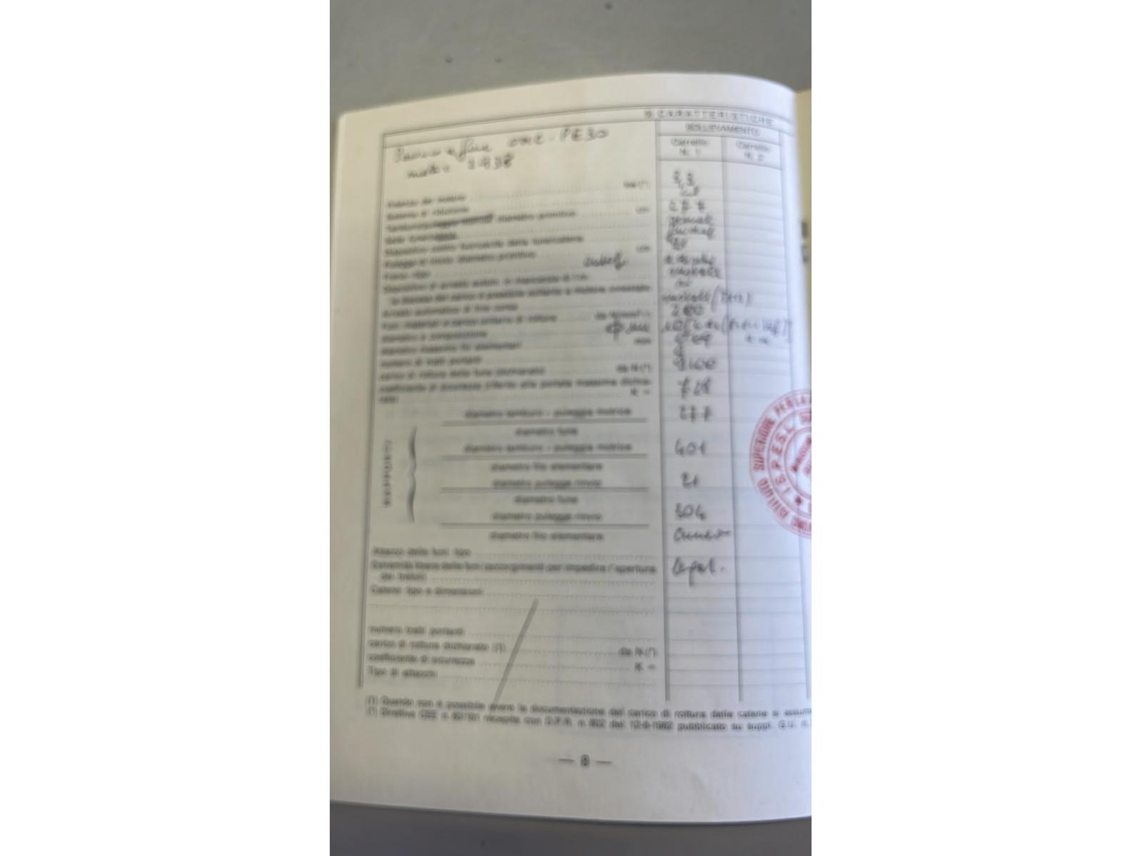 02 CARRIPONTE BITRAVE OMC 5 TON SCARTAMENTO 10640 MM