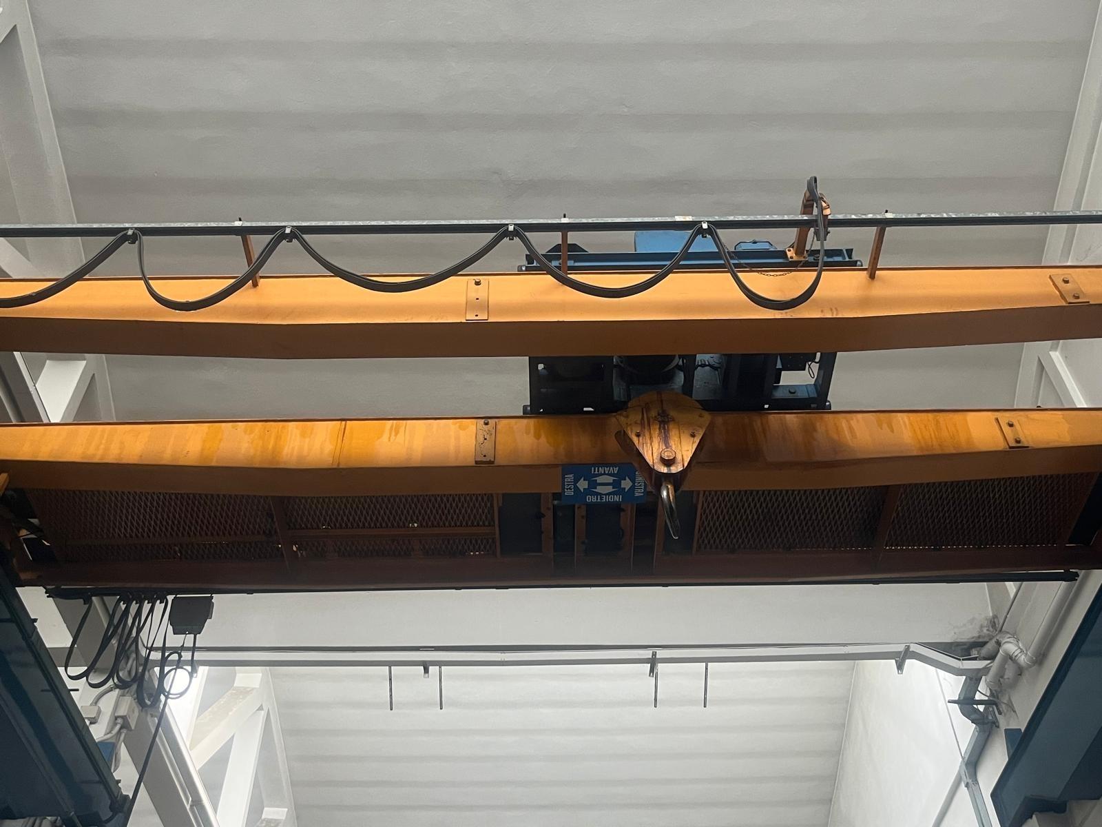 CARROPONTE BITRAVE ALSELMI 5 TON SCARTAMETO 7300MM ANNO 1967