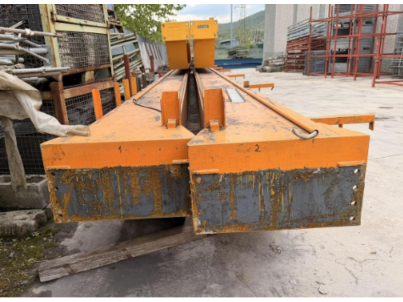 CARROPONTE BITRAVE ANSELMI 5 TON SCARTAMENTO 25430 MM