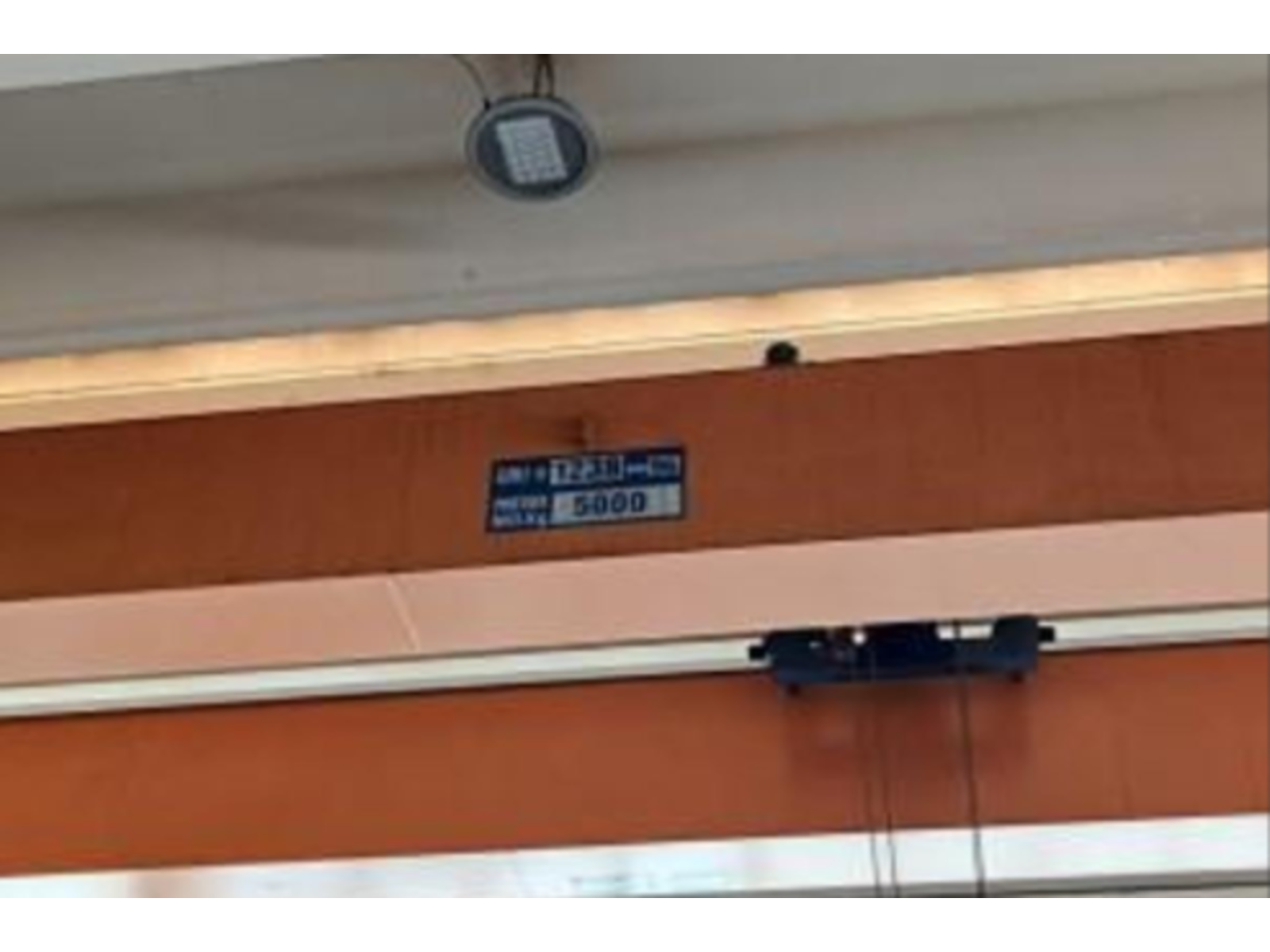 CARROPONTE BITRAVE ANSELMI 5 TON SCARTAMENTO 25430 MM