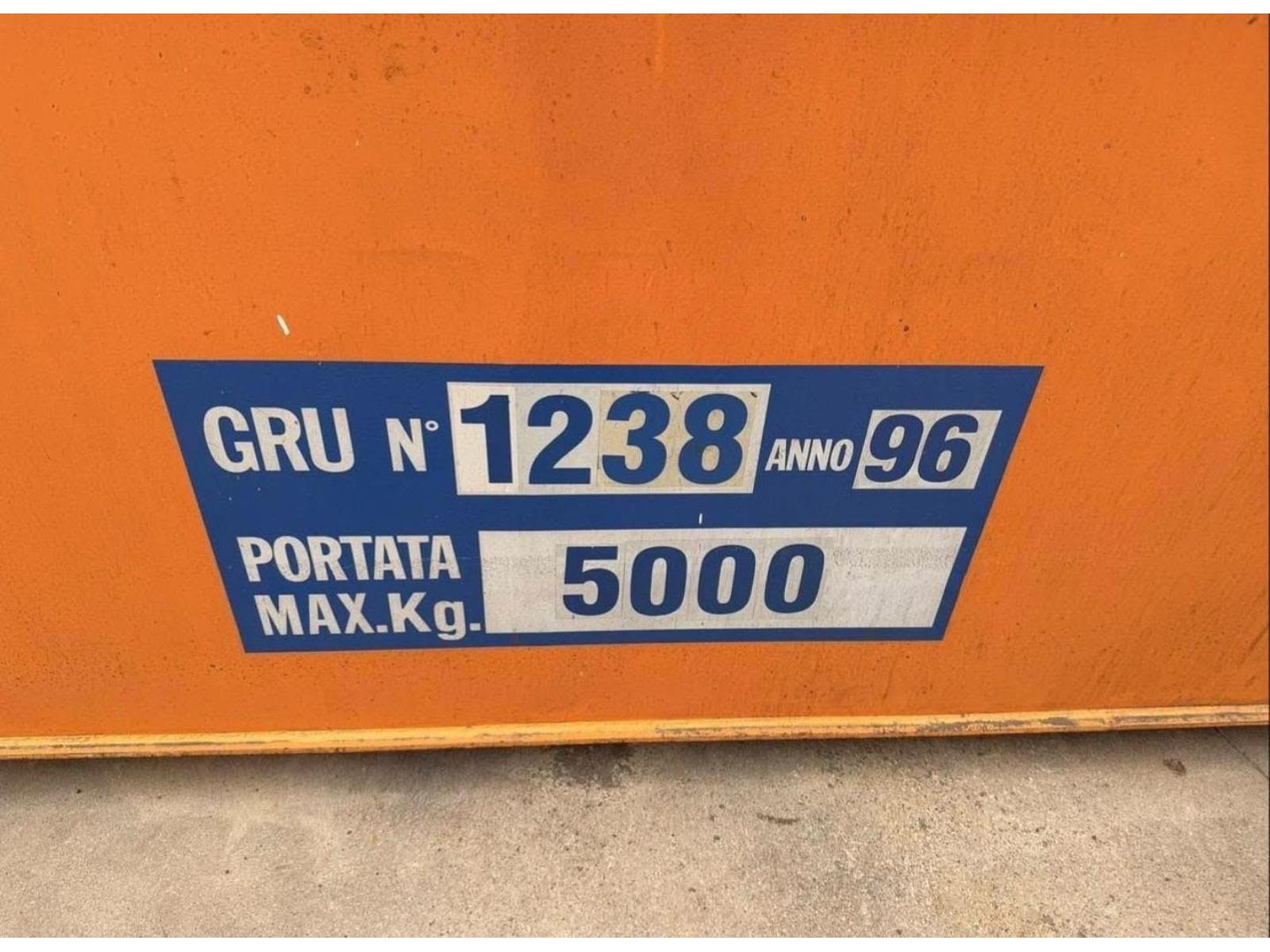 CARROPONTE BITRAVE ANSELMI 5 TON SCARTAMENTO 25430 MM