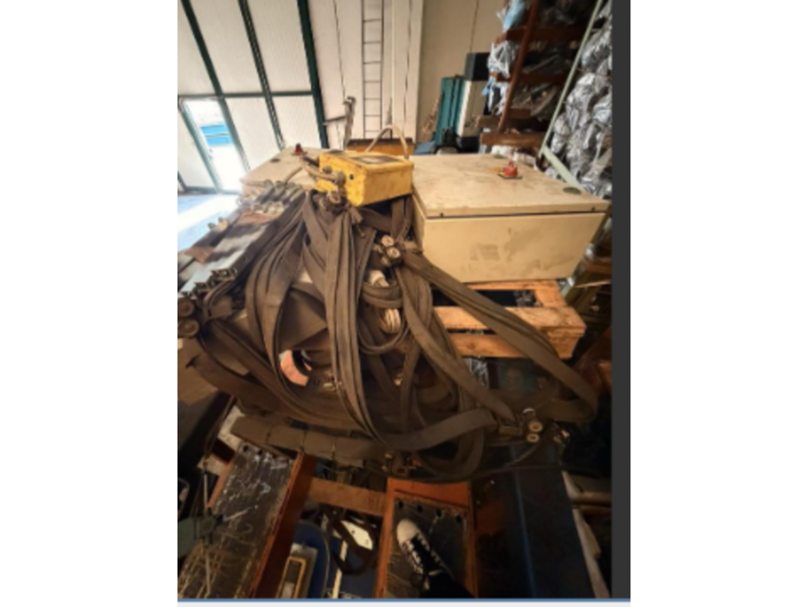 CARROPONTE BITRAVE ANSELMI 5 TON SCARTAMENTO 25430 MM