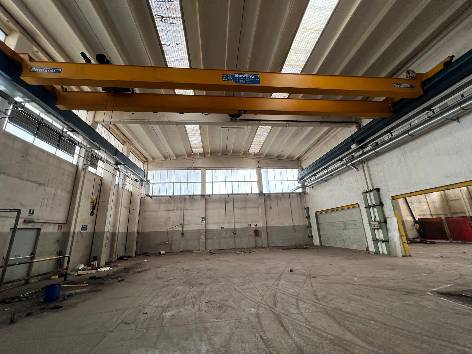 01 CARROPONTE BITRAVE BONFANTI 6.3 TON  SCARTAMENTO 16240 MM