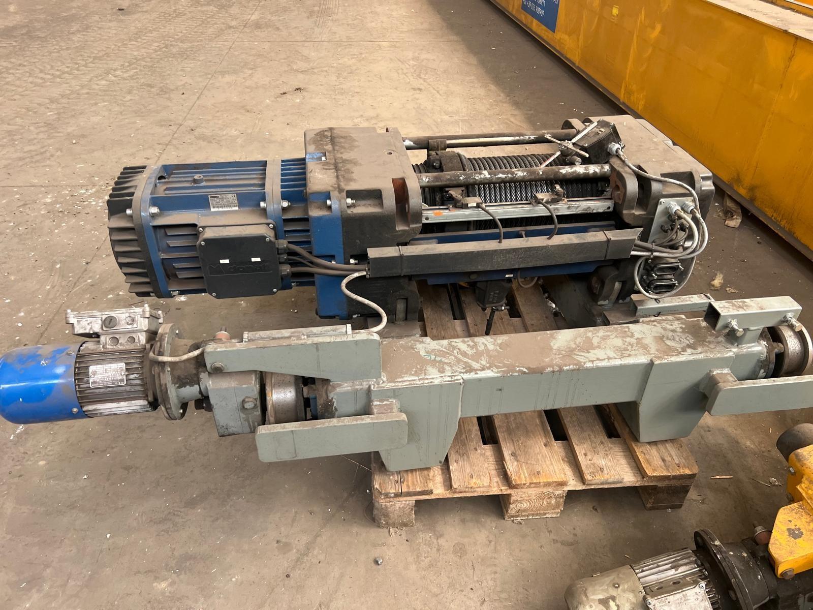 01 CARROPONTE BITRAVE BONFANTI 6.3 TON  SCARTAMENTO 16240 MM