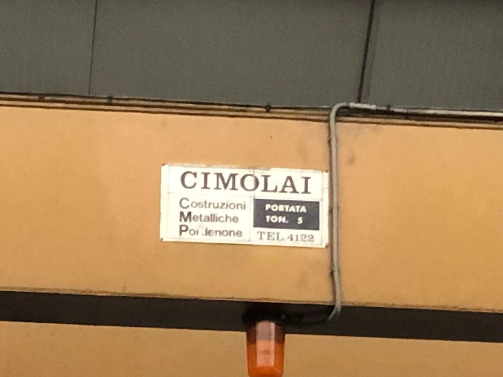 CARROPONTE BITRAVE CIMOLAI 5 TON  SCARTAMENTO 1540 CM