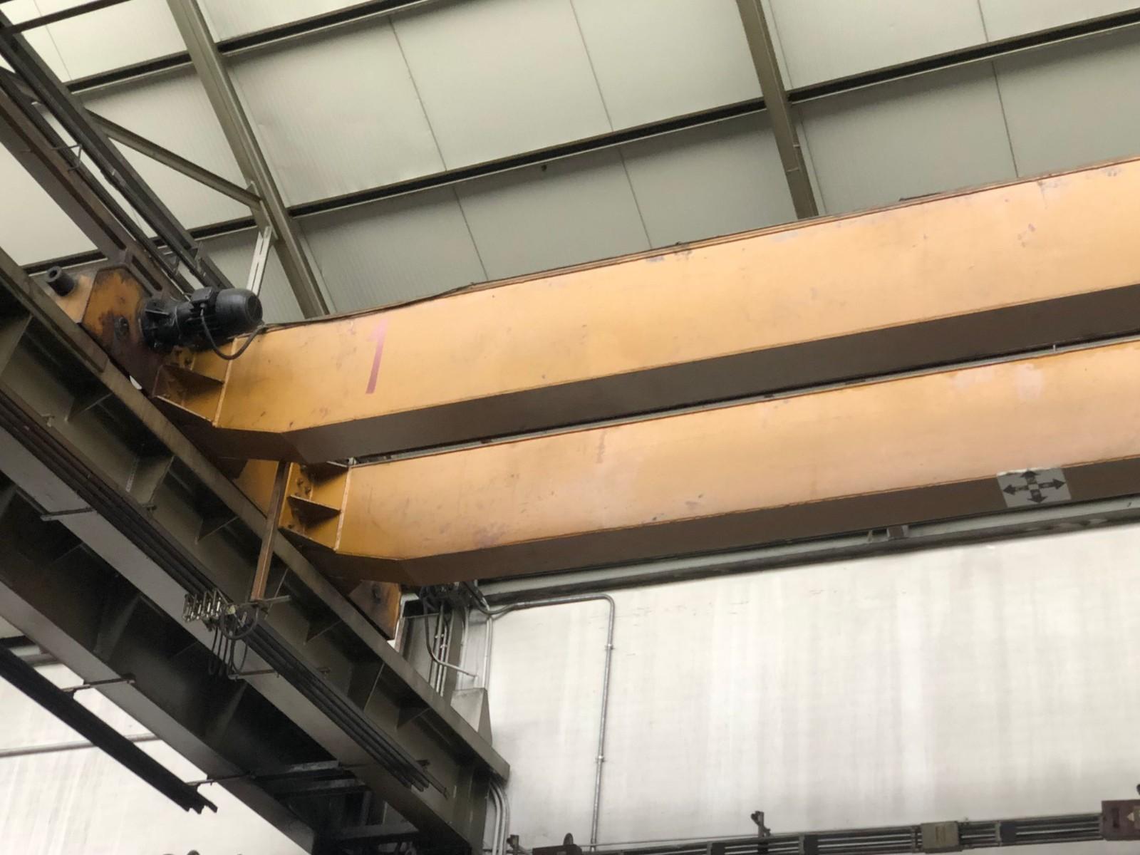 CARROPONTE BITRAVE CIMOLAI 5 TON  SCARTAMENTO 15400 MM