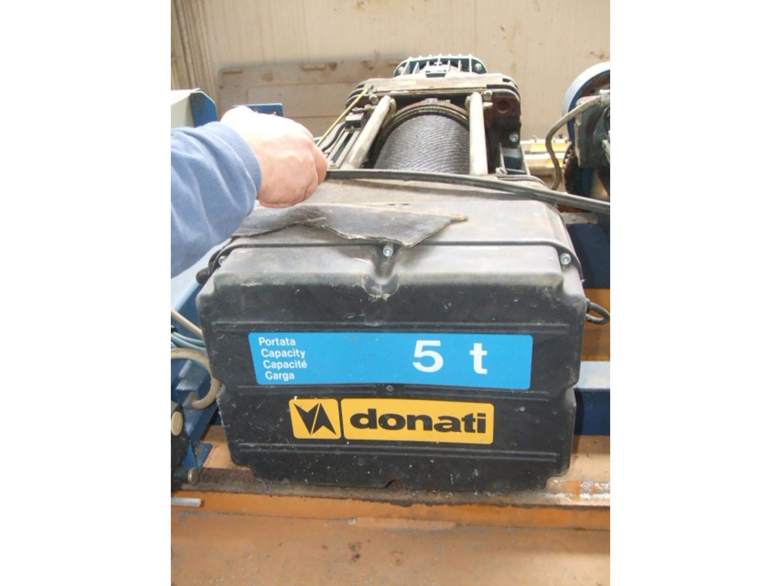 CARROPONTE BITRAVE COMAS 5 TON SCARATAMENTO 11305 MM  ANNO 2004