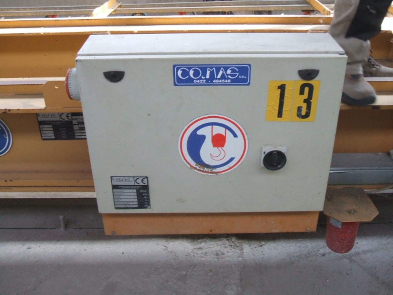 CARROPONTE BITRAVE COMAS 5 TON SCARATAMENTO 11305 MM  ANNO 2004
