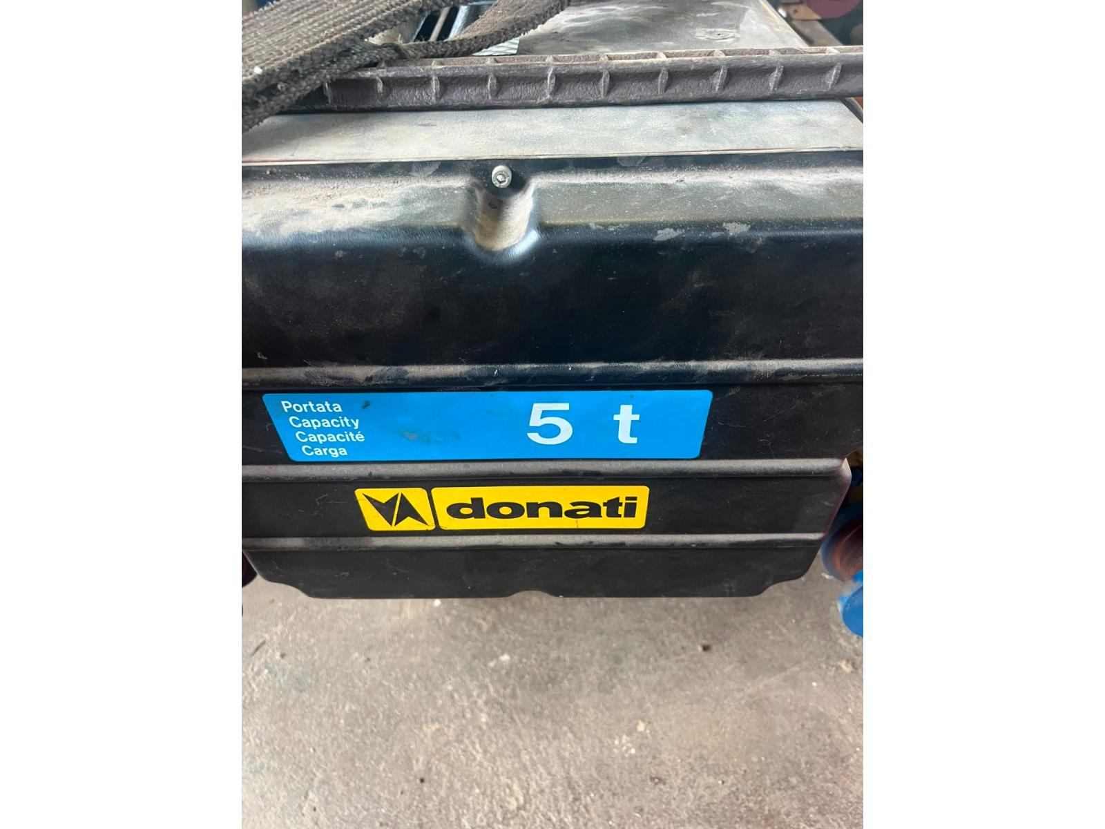 CARROPONTE BITRAVE COMAS 5 TON SCARTAMENTO 14000MM