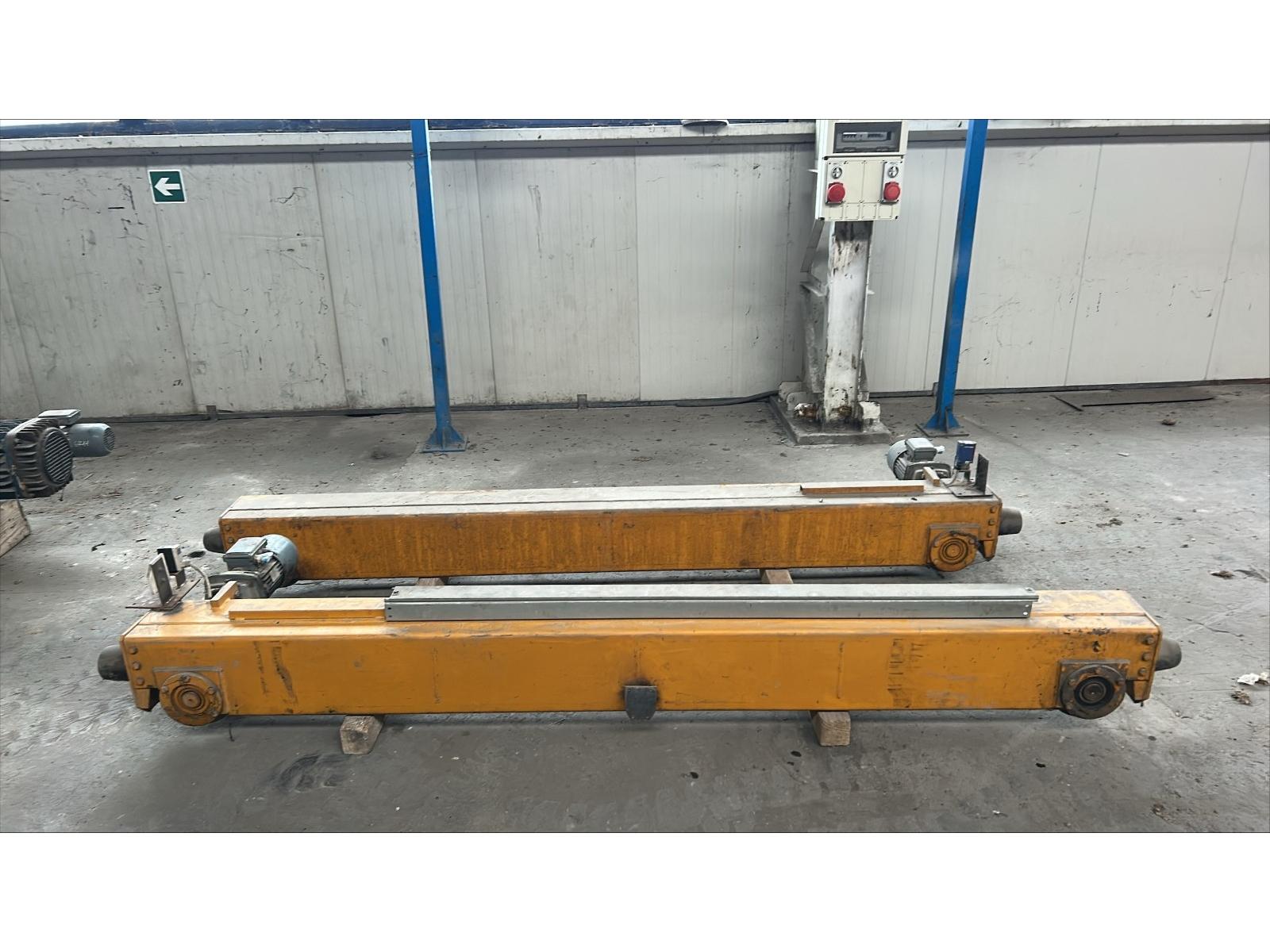 CARROPONTE BITRAVE COMAS 5 TON SCARTAMENTO 18360 MM ANNO 2003