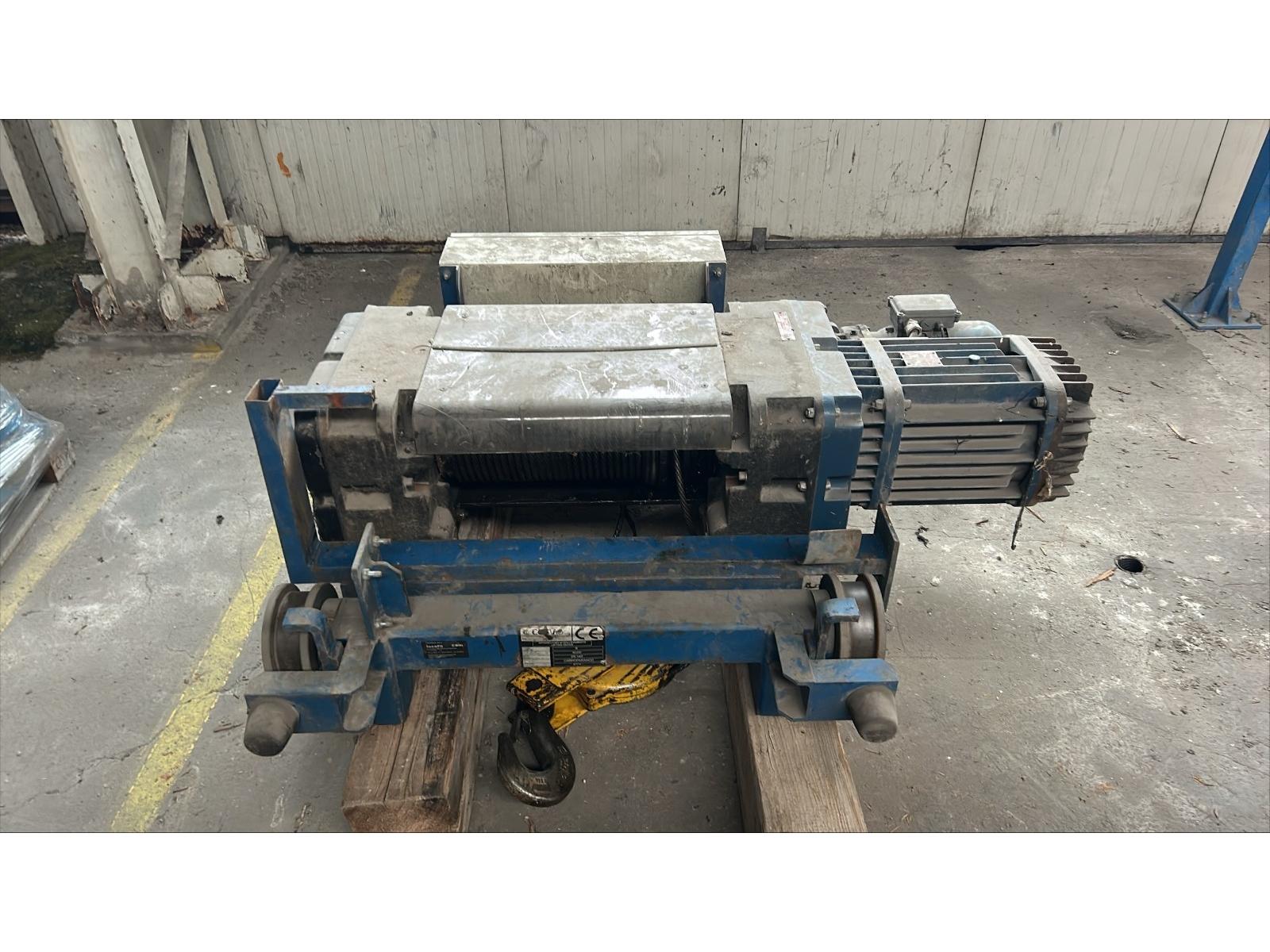 CARROPONTE BITRAVE COMAS 5 TON SCARTAMENTO 18360 MM ANNO 2003