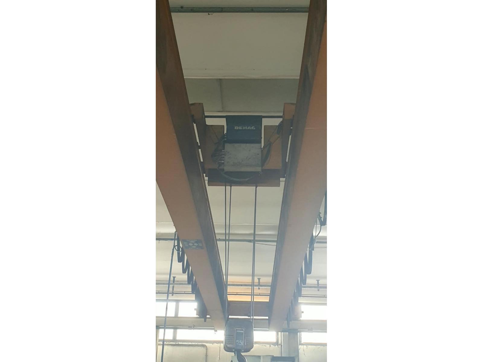 CARROPONTE BITRAVE DEMAG 12.5 TON SCARTAMENTO 20000 MM