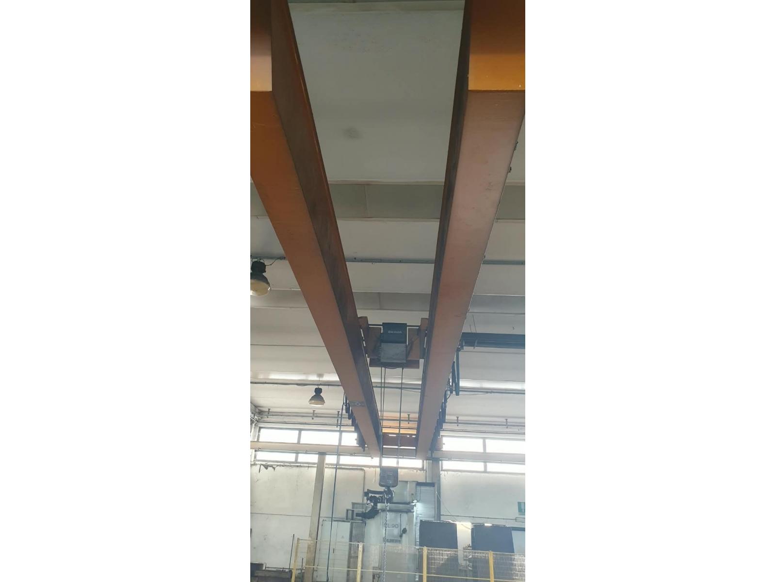 CARROPONTE BITRAVE DEMAG 12.5 TON SCARTAMENTO 20000 MM