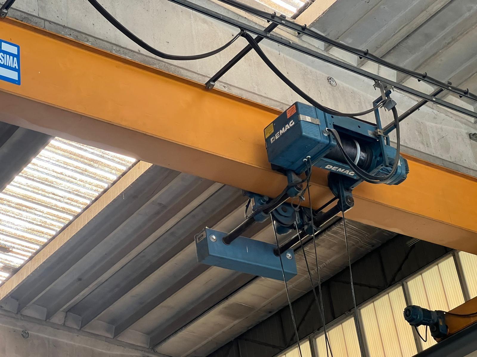 CARROPONTE BITRAVE DEMAG 5 TON SCARTAMENTO 1310 CM