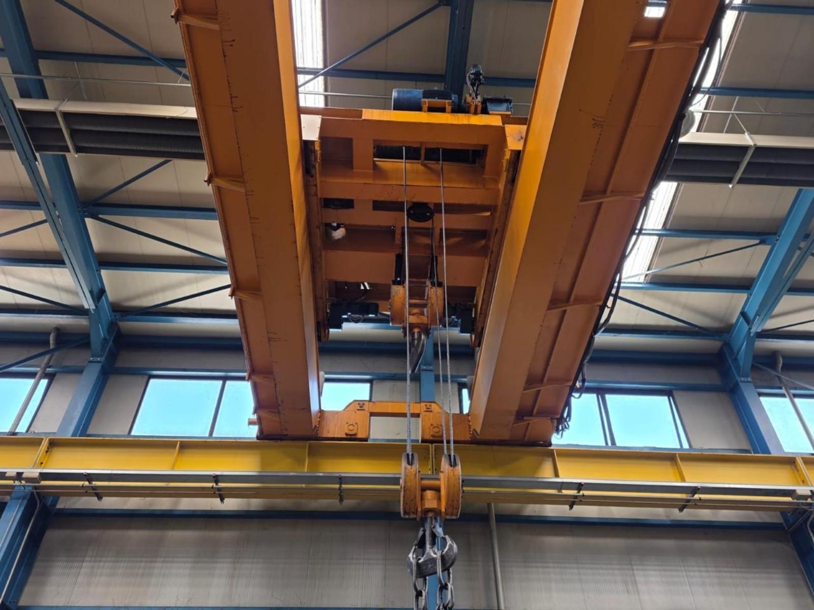 CARROPONTE BITRAVE DEMAG 60 +20 TON SCARTAMENTO 20000MM