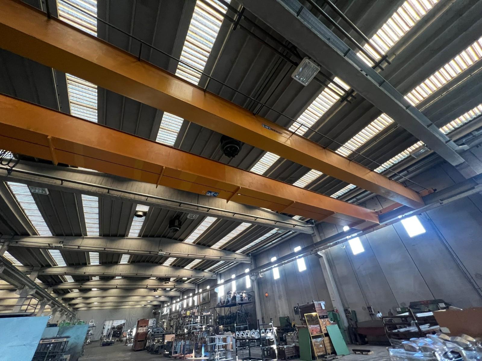 CARROPONTE BITRAVE DEMAG 10 TON  SCARTAMENTO 24630 MM