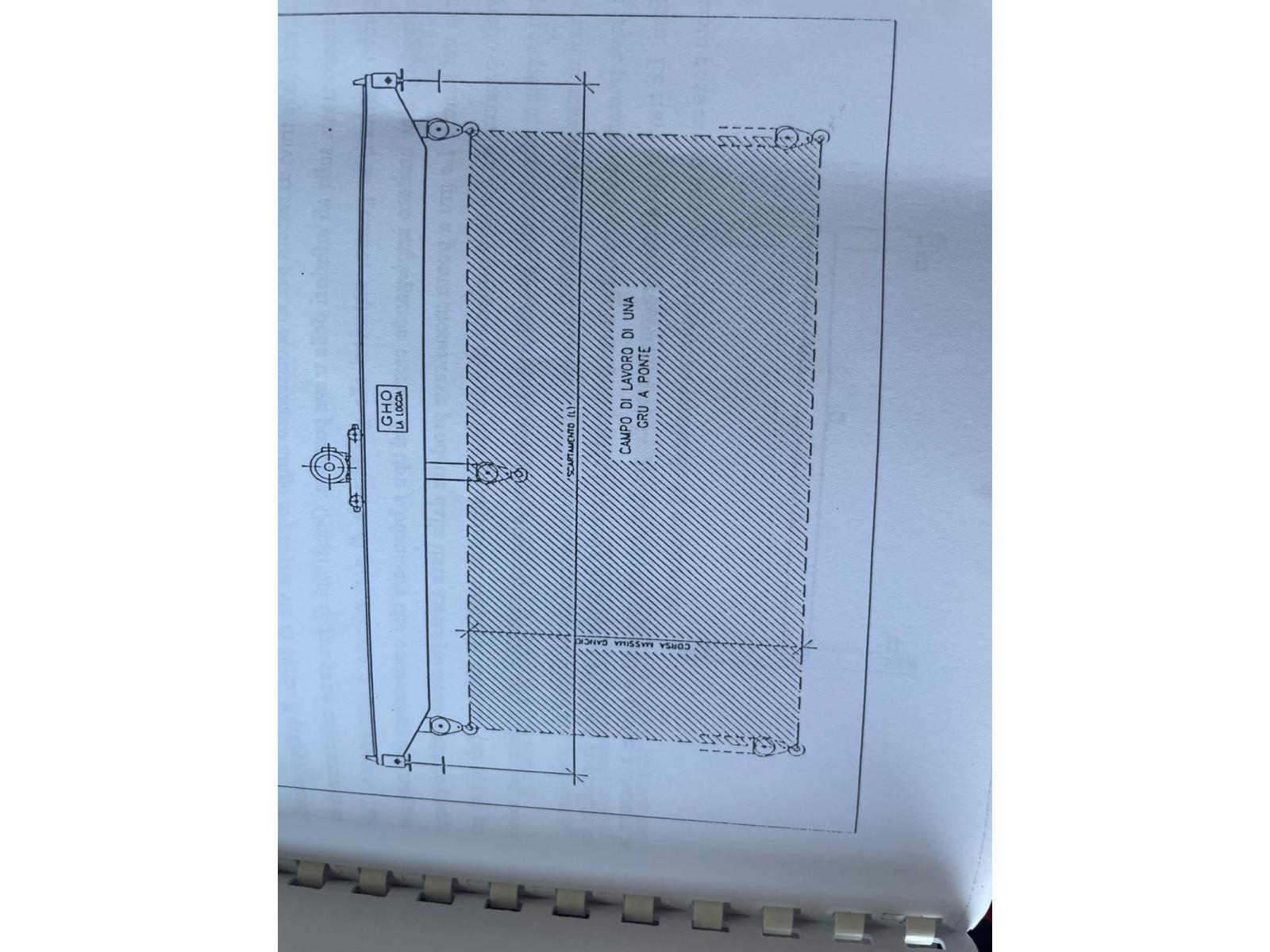 CARROPONTE BITRAVE GHO 10 TON  SCARTAMENTO 11130 MM