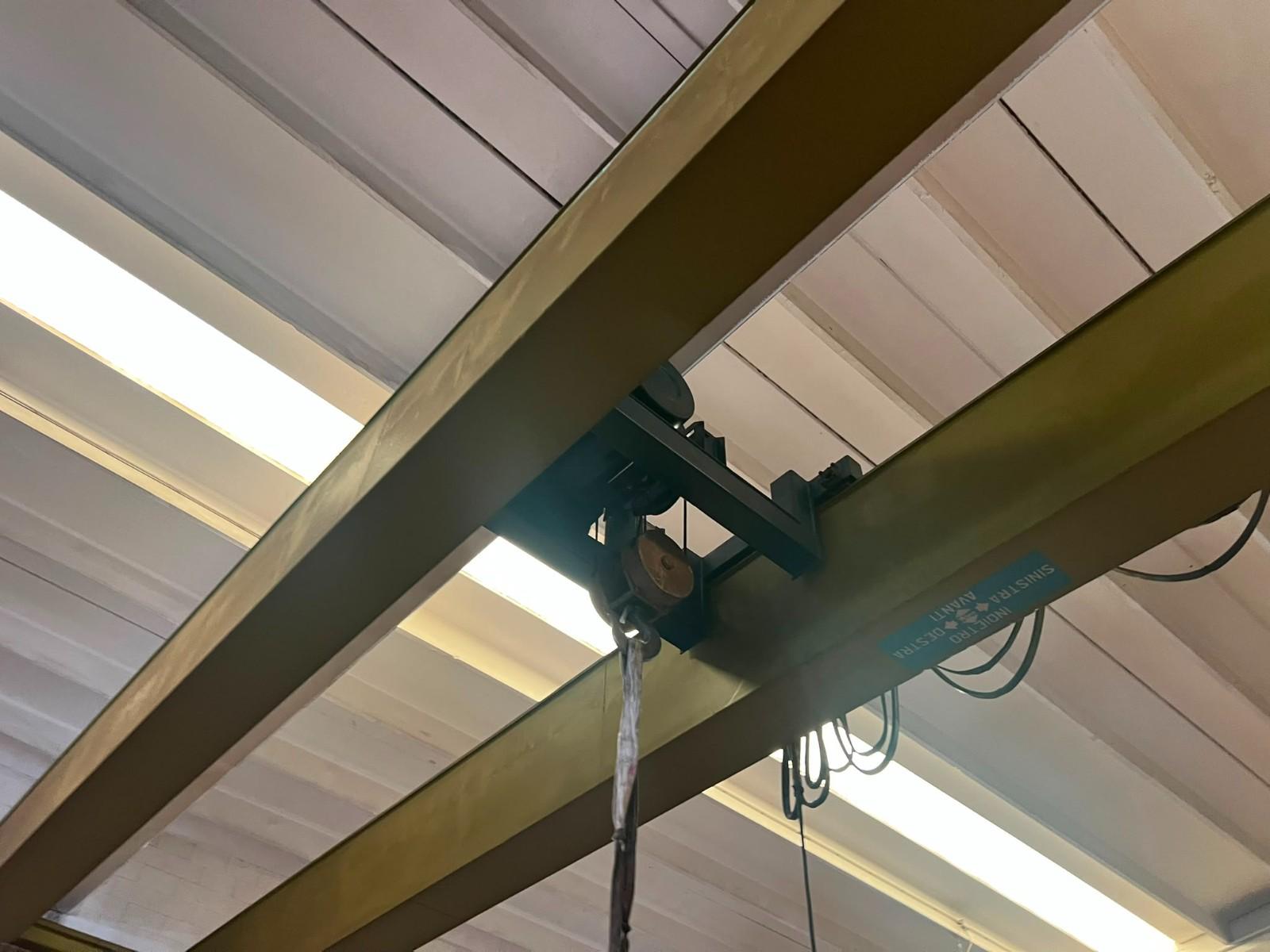 CARROPONTE BITRAVE MARTE 8 TON SCARTAMENTO 18350 MM ANNO 1996