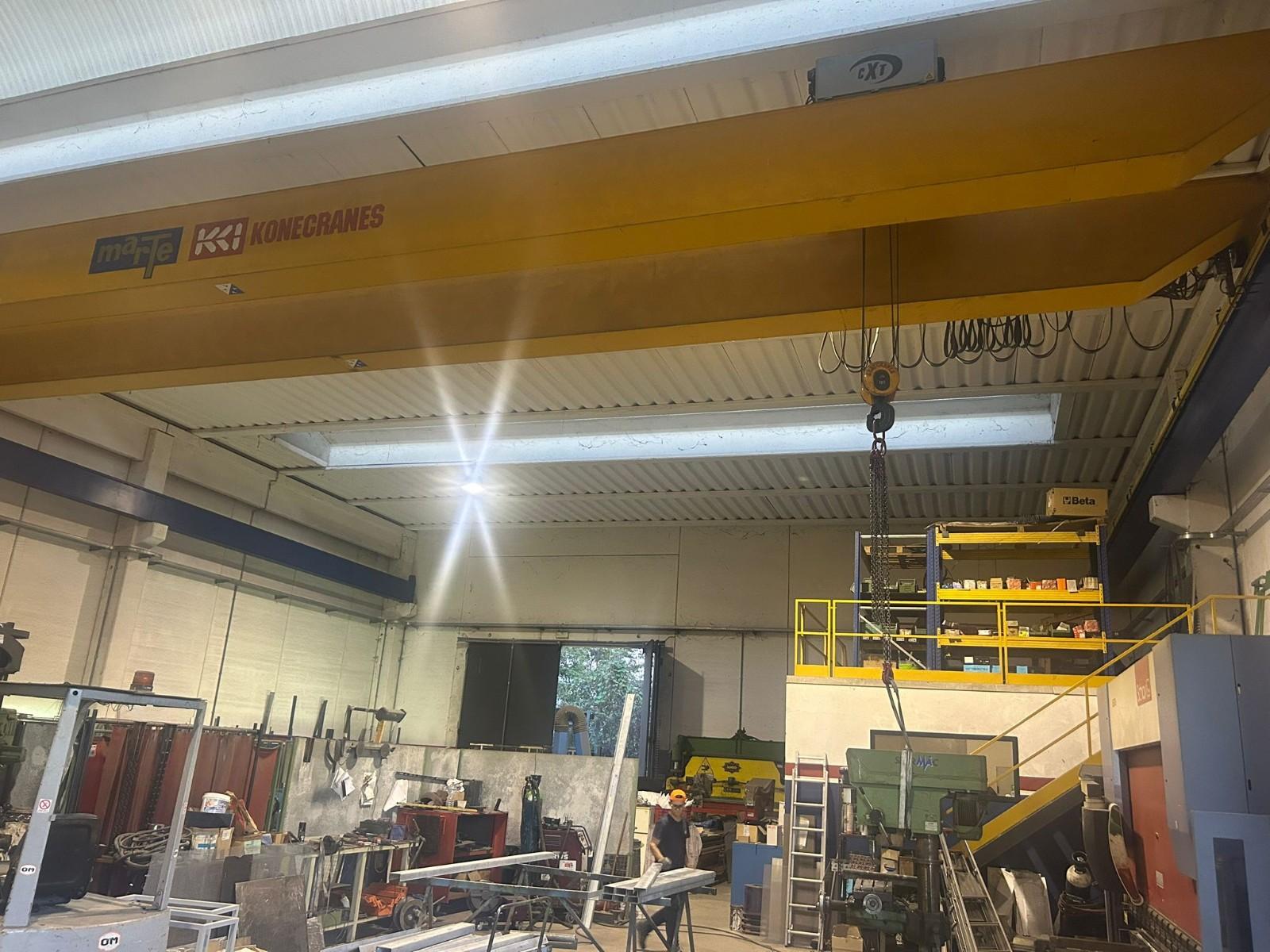 CARROPONTE BITRAVE MARTE 10 TON SCARTAMENTO 18600 MM
