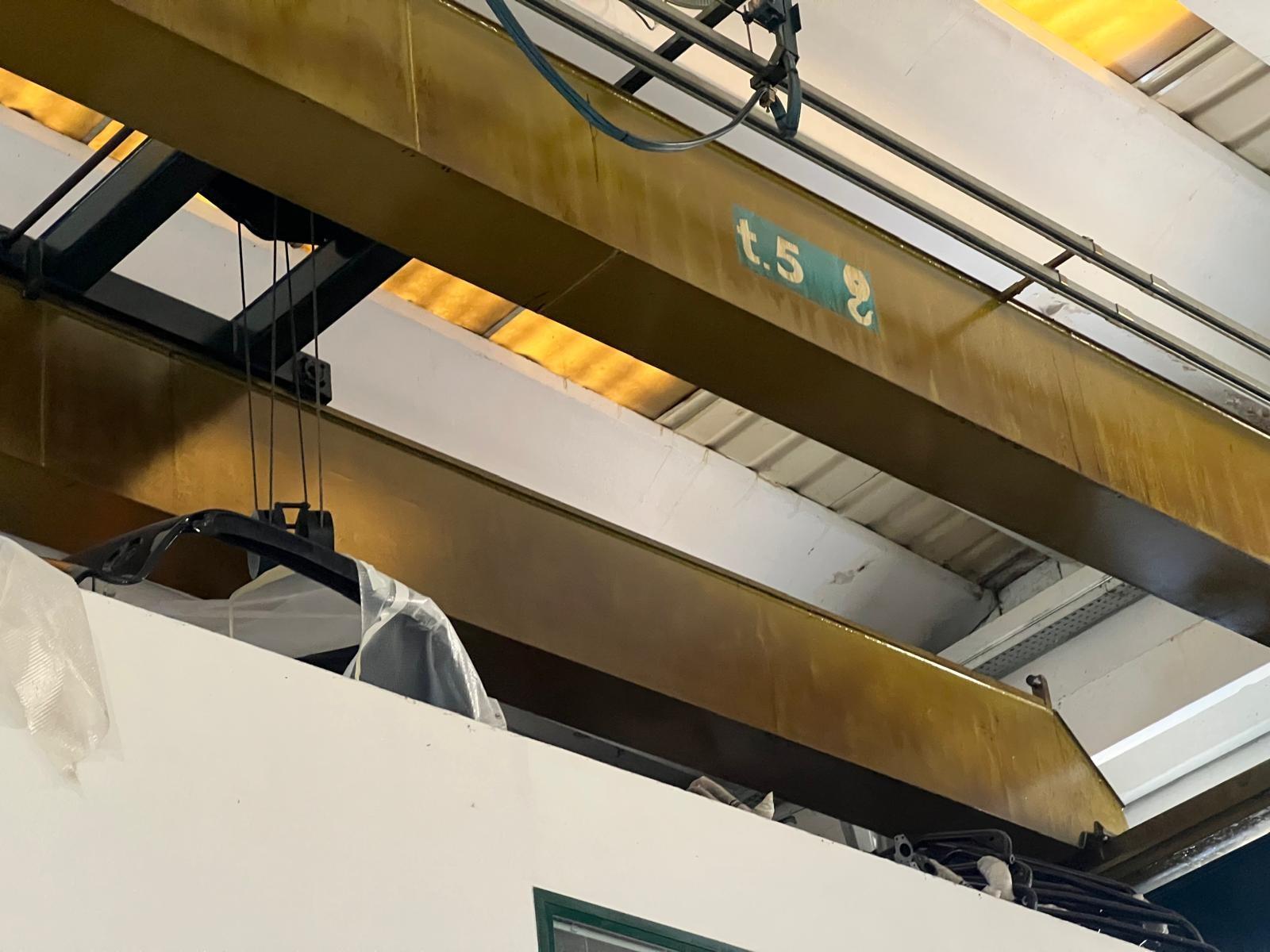 CARROPONTE BITRAVE MARTE 5 TON SCARTAMENTO 18900 MM