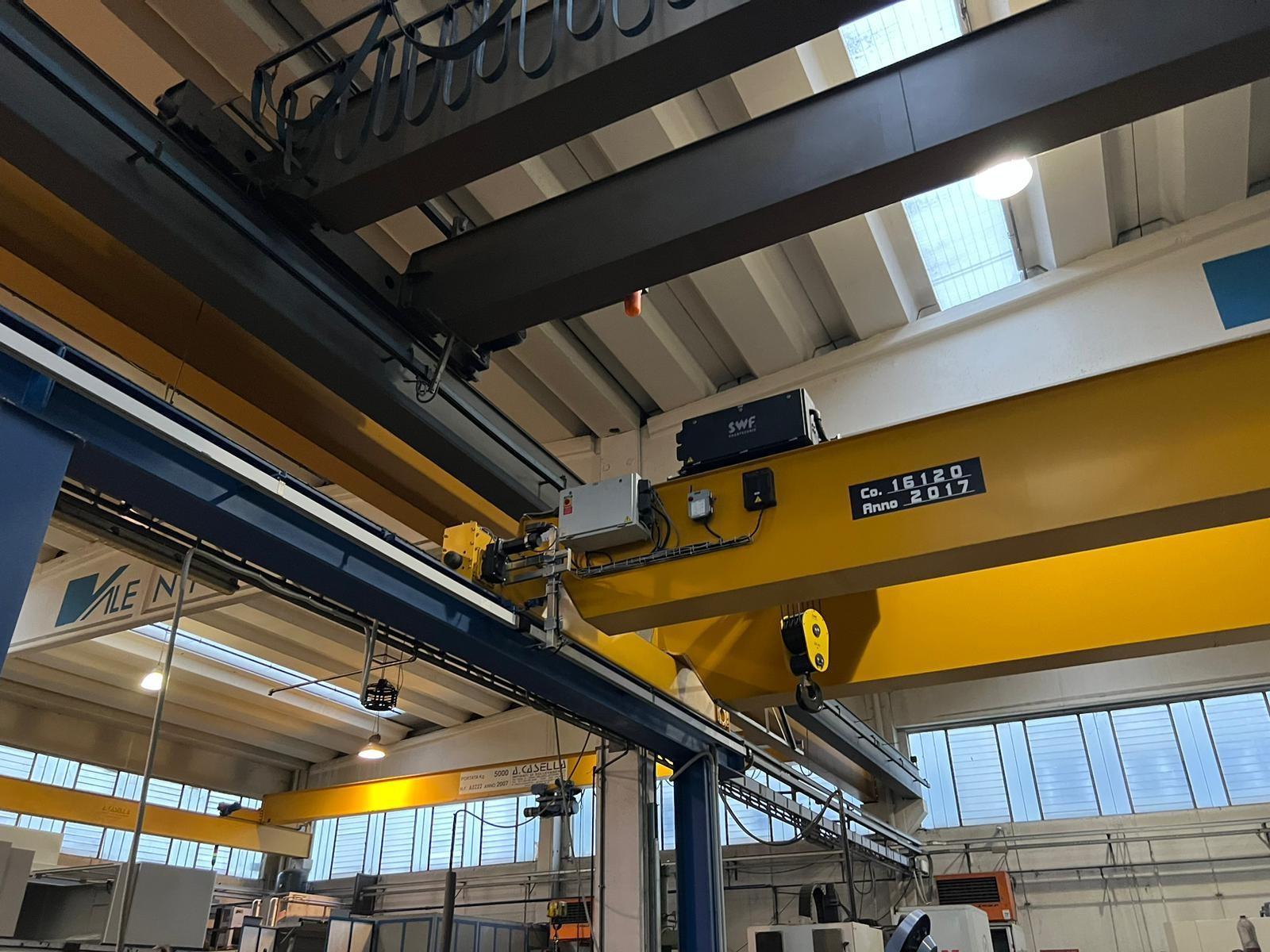 CARROPONTE BITRAVE MEC GRU 20 TON SCARTAMENTO 14150 MM