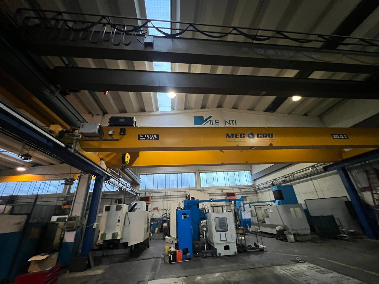 CARROPONTE BITRAVE MEC GRU 20 TON SCARTAMENTO 14150 MM