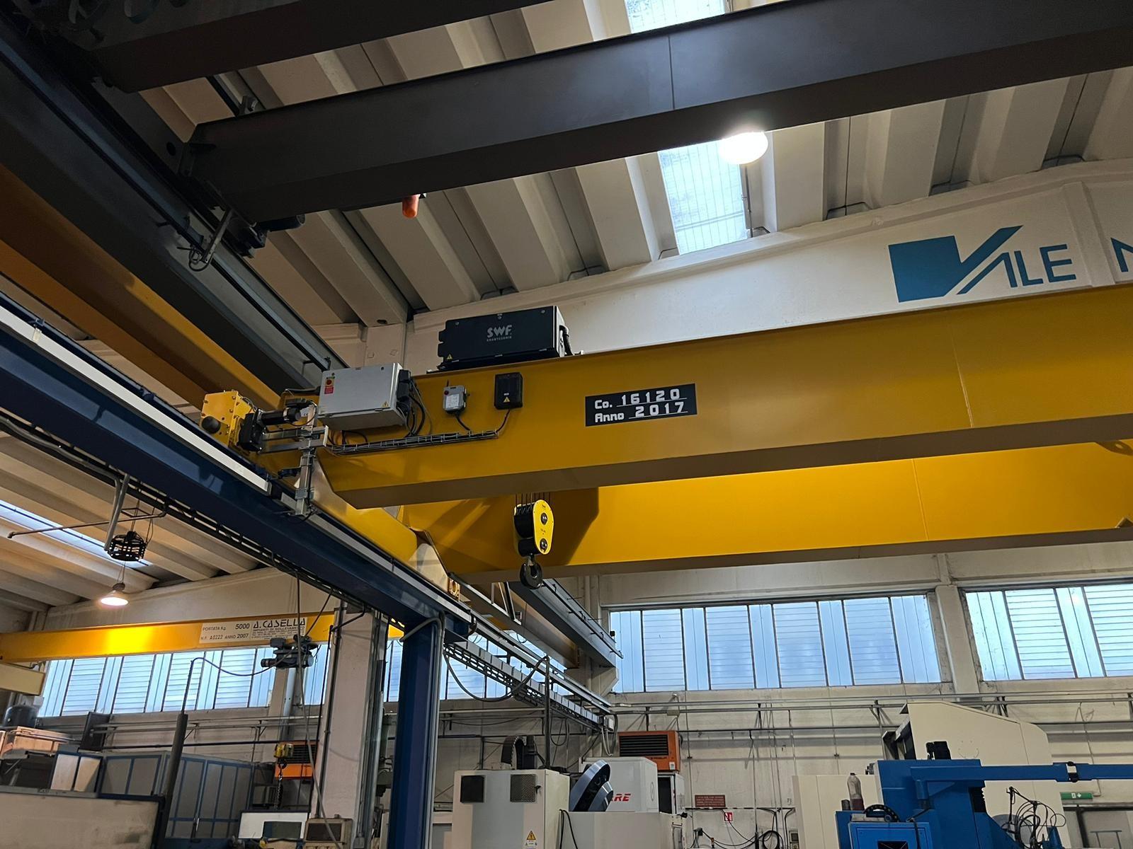 CARROPONTE BITRAVE MEC GRU 20 TON SCARTAMENTO 14150 MM