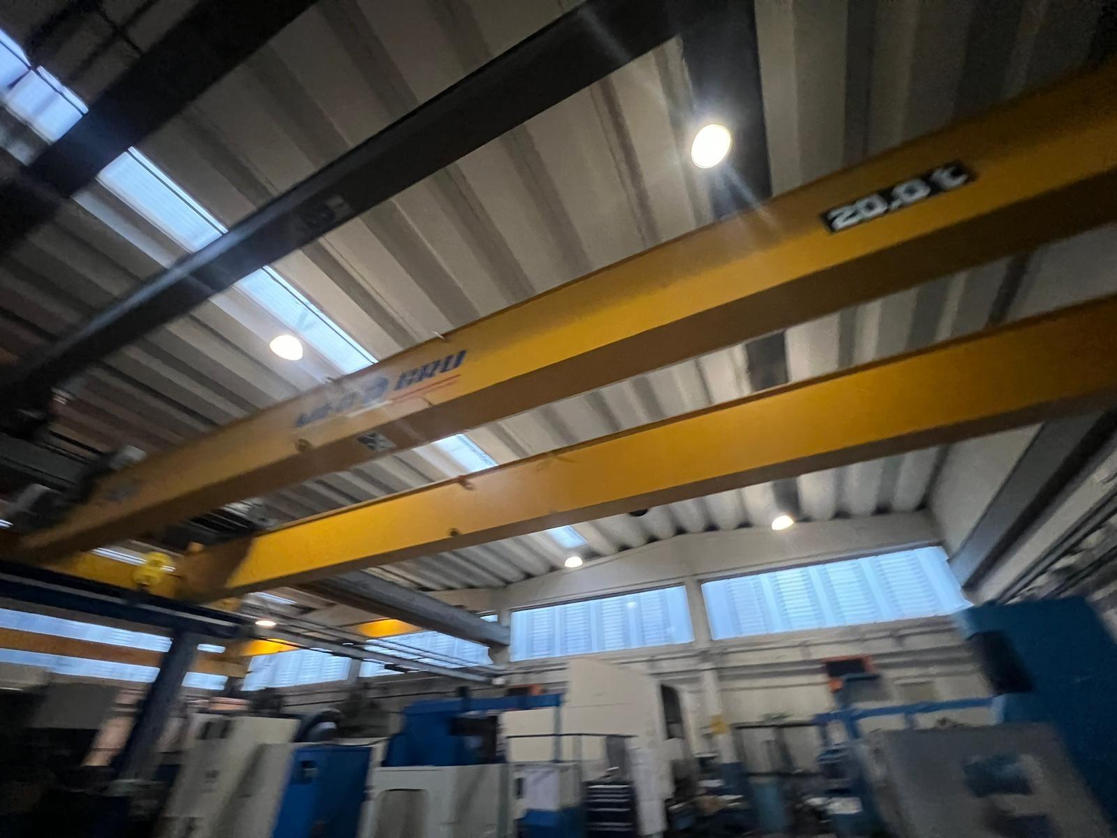 CARROPONTE BITRAVE MEC GRU 20 TON SCARTAMENTO 16 MT