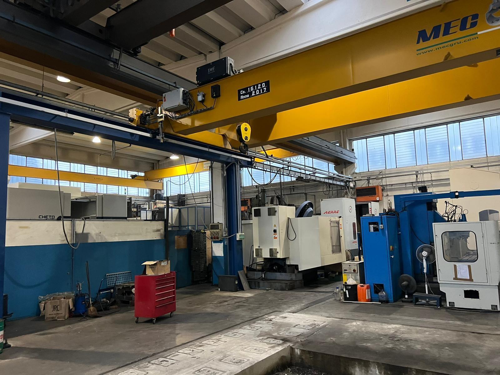 CARROPONTE BITRAVE MEC GRU 20 TON SCARTAMENTO 16 MT