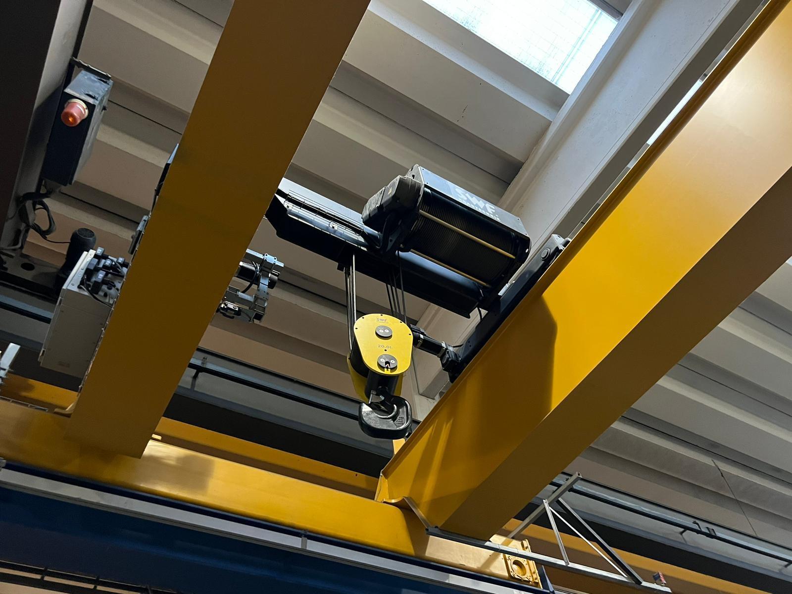 CARROPONTE BITRAVE MEC GRU 20 TON SCARTAMENTO 16 MT