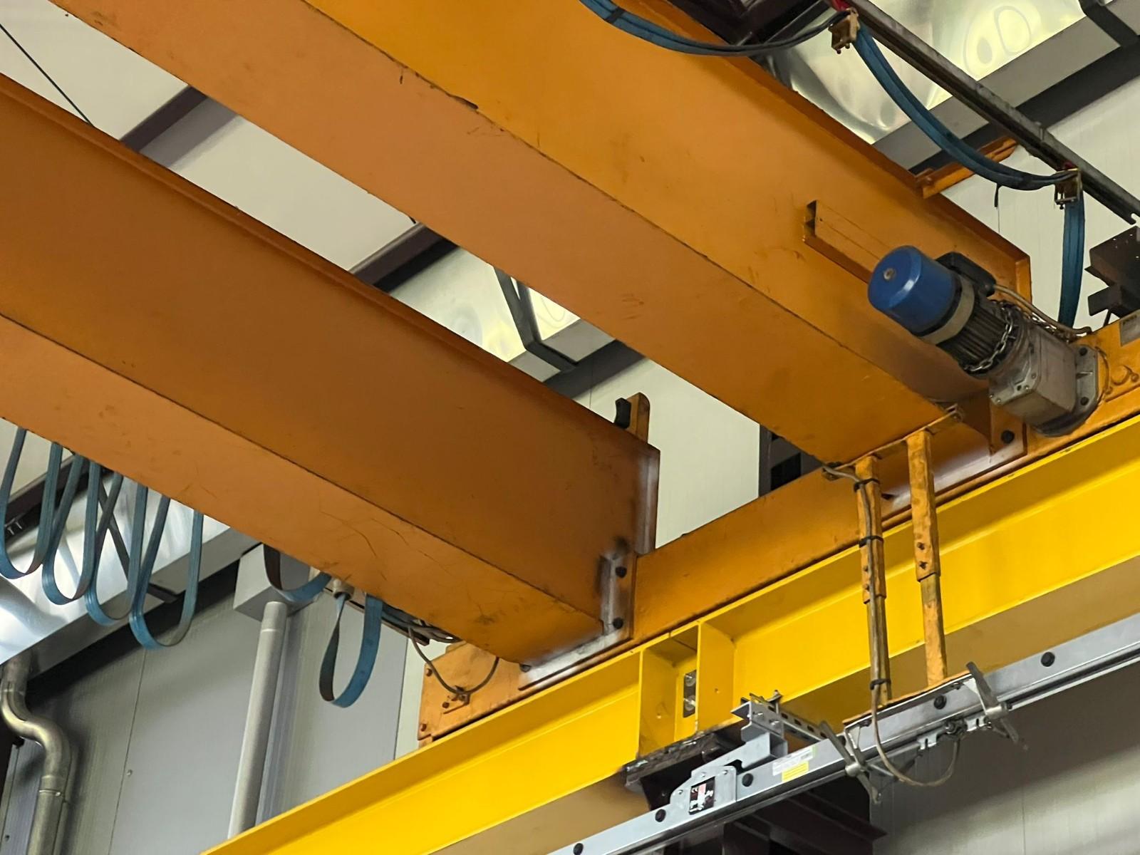 Carroponte bitrave mora 6.3 ton Scartamento 15140mm