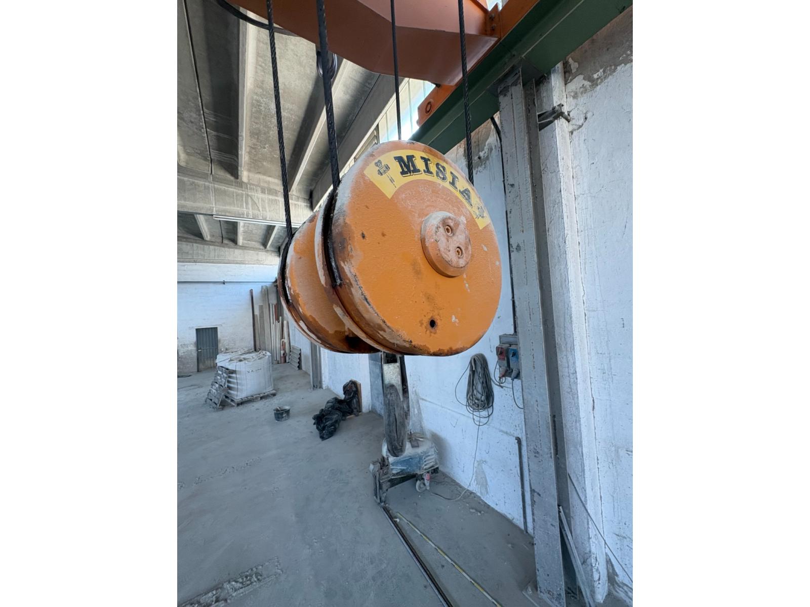 CARROPONTE BITRAVE NADOTTI 5 TON SCARTAMENTO 14620MM ANNO 1991