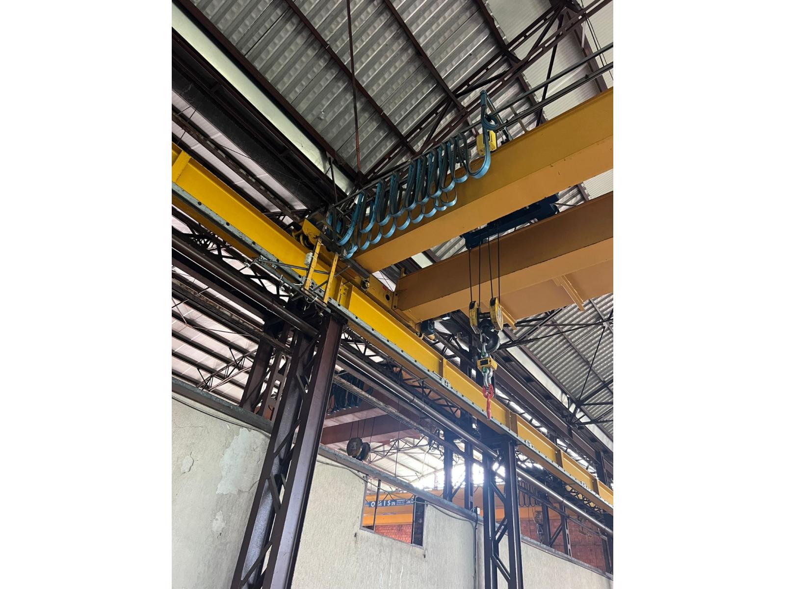Carroponte bitrave omis anno 2013 portata  10 ton Scartamento 15500 mm