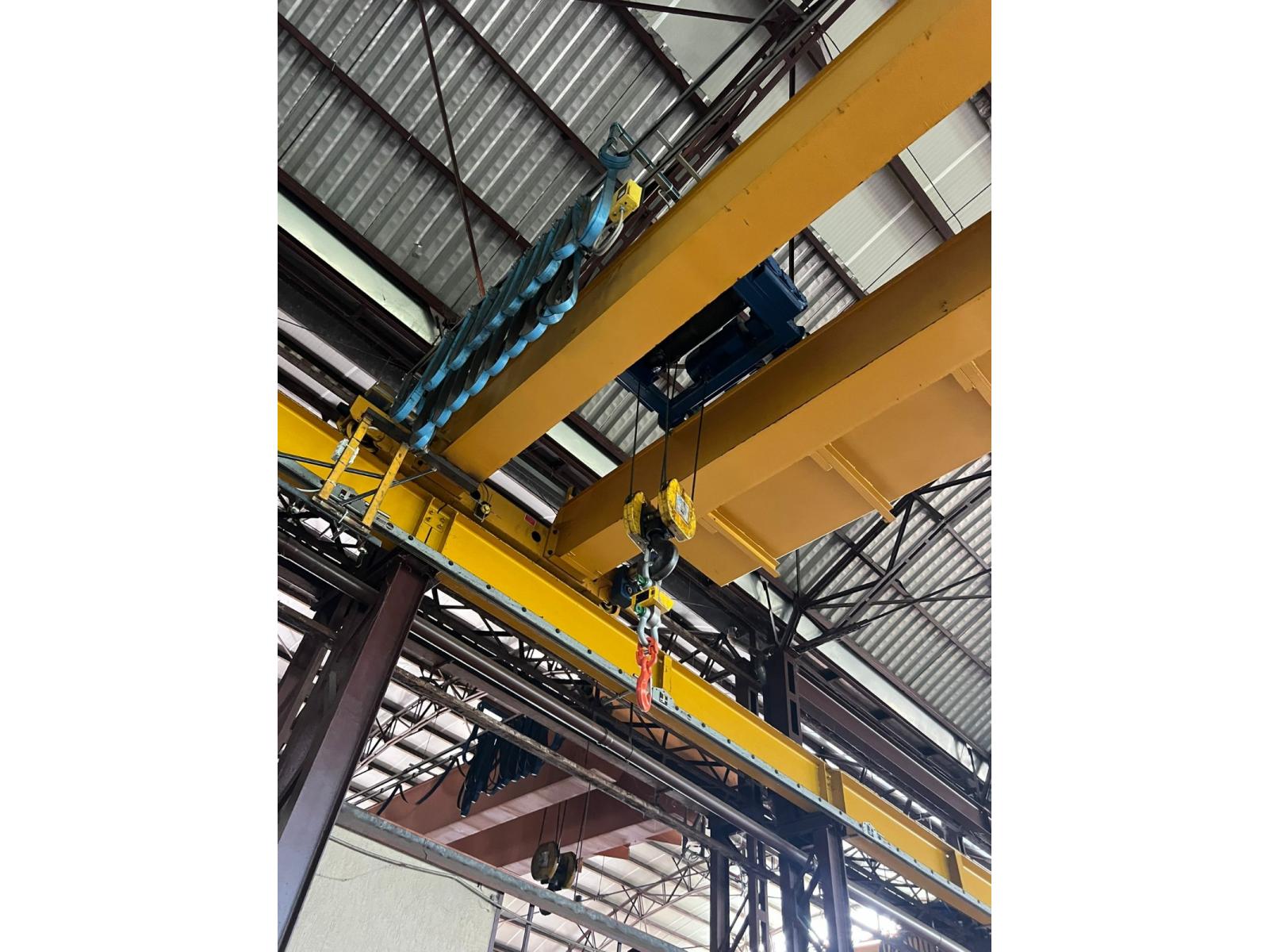 Carroponte bitrave omis anno 2013 portata  10 ton Scartamento 15500 mm