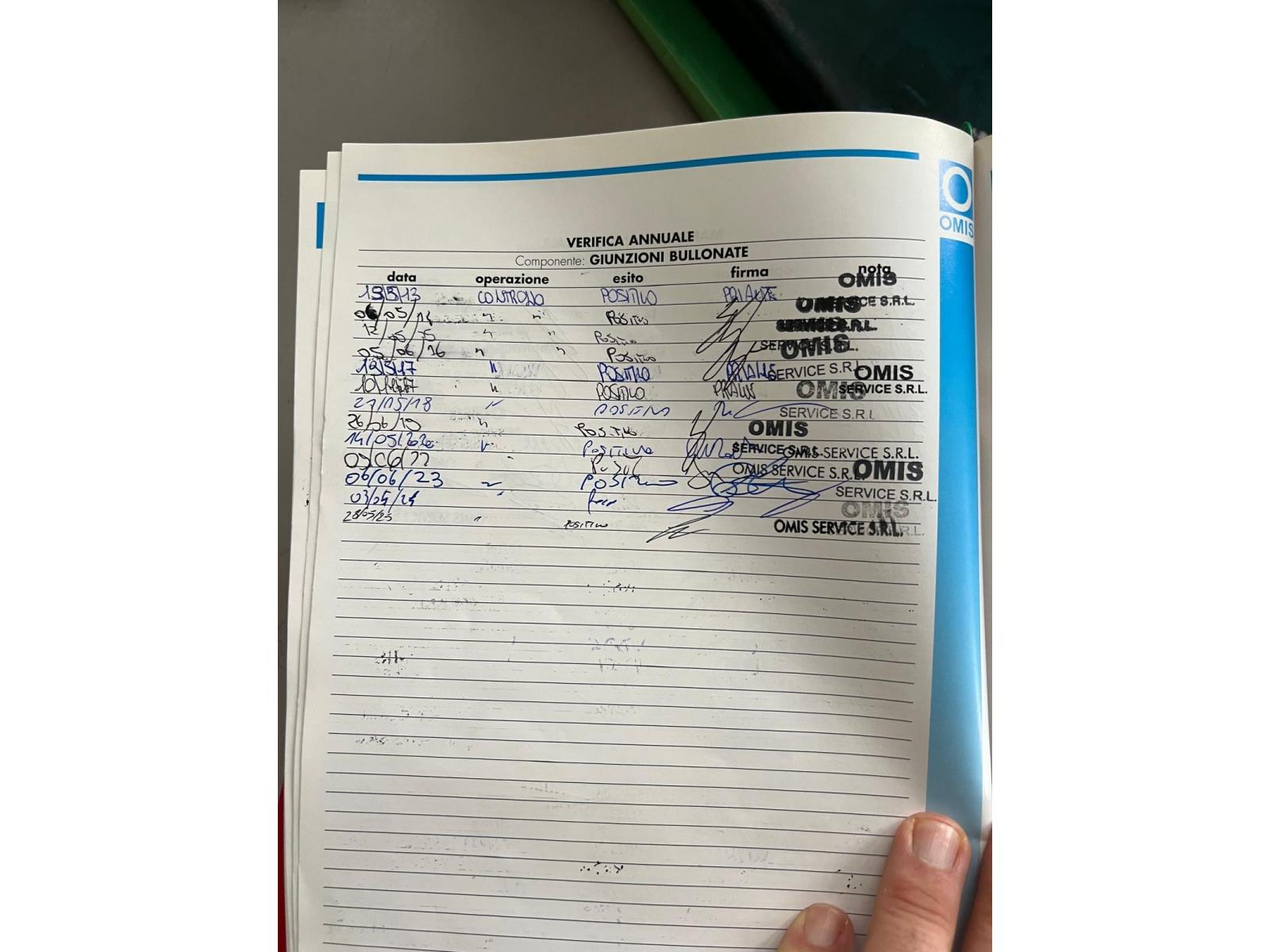 CARROPONTE BITRAVE OMIS GSB 20 TON SCARTAMENTO 15.15