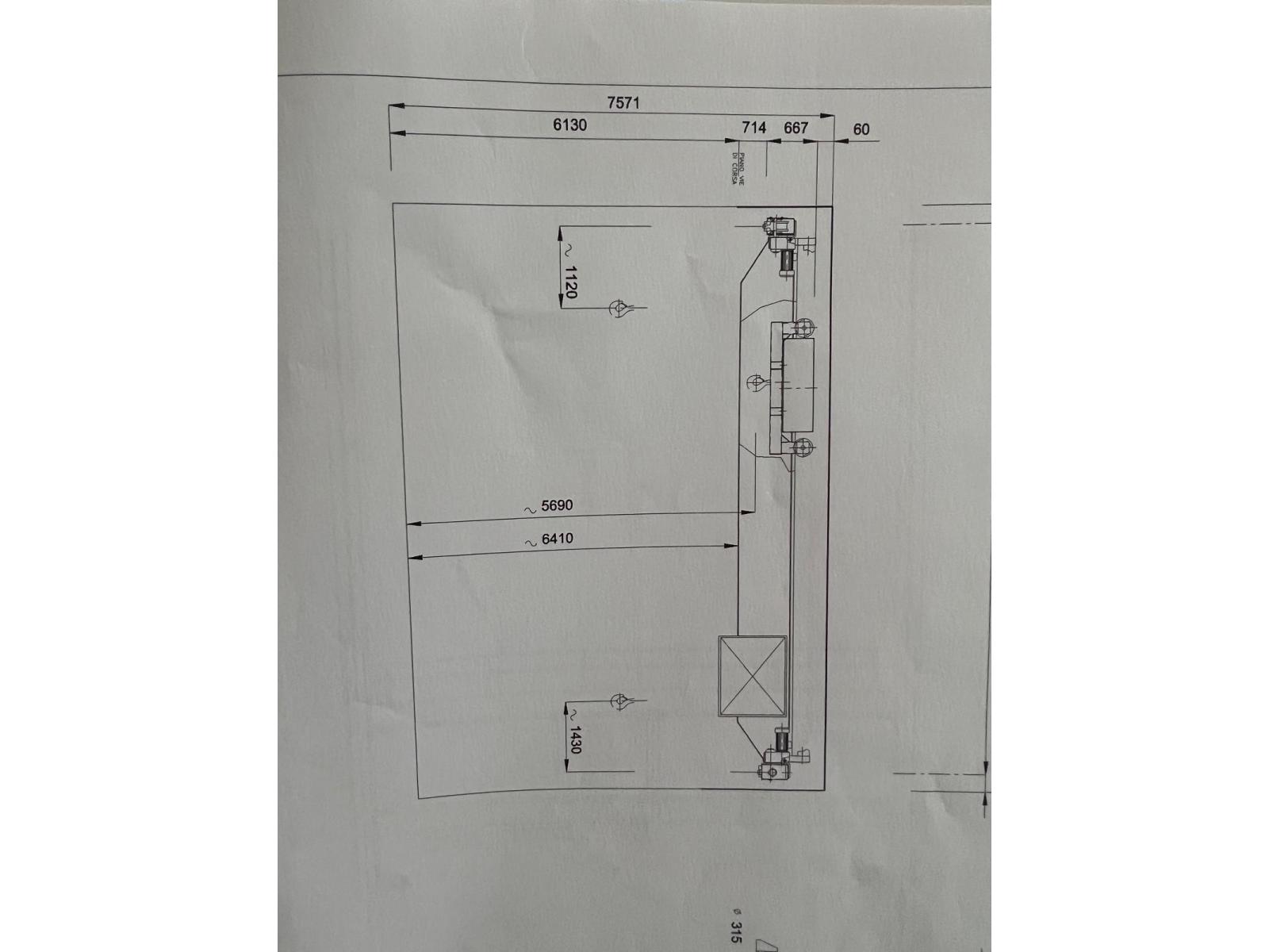 CARROPONTE BITRAVE OMIS GSB 20 TON SCARTAMENTO 15.15