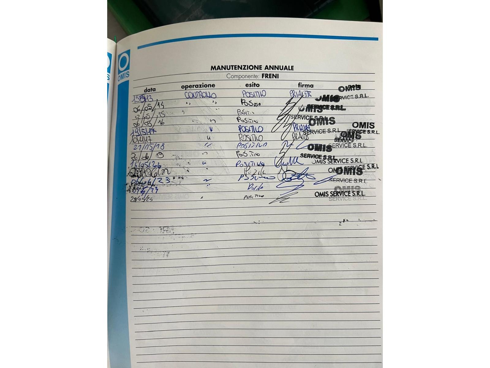 CARROPONTE BITRAVE OMIS GSB 20 TON SCARTAMENTO 15.15