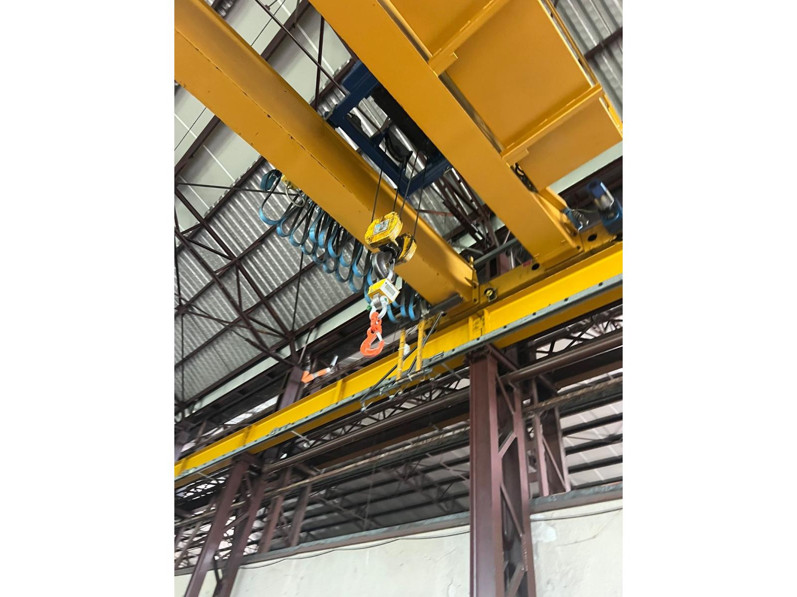 Carroponte bitrave omis portata 10 ton Scartamento 15500 mm Anno 2009