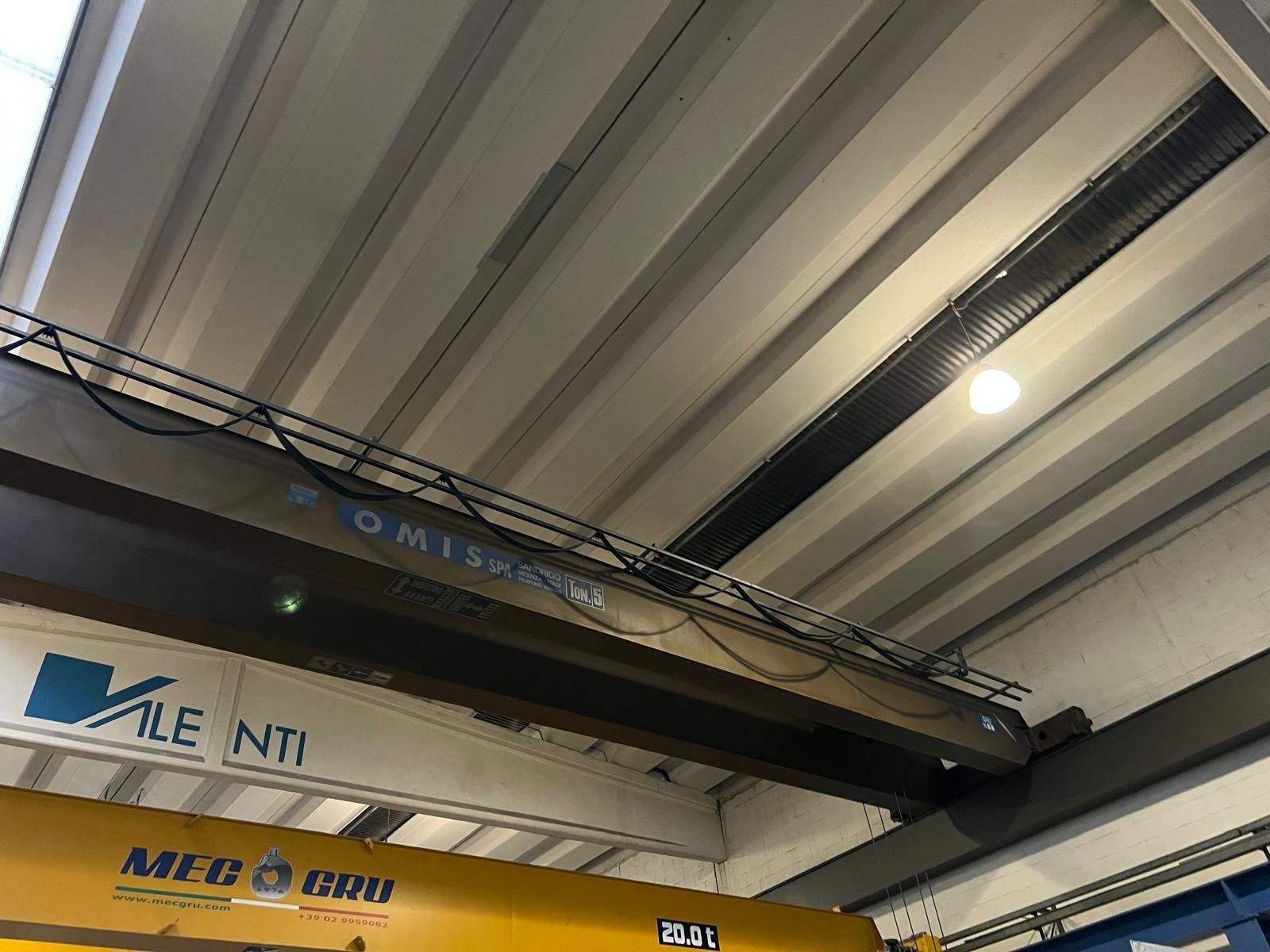 CARROPONTE BITRAVE OMIS SCARTAMENTO 16 Metri 5 TON