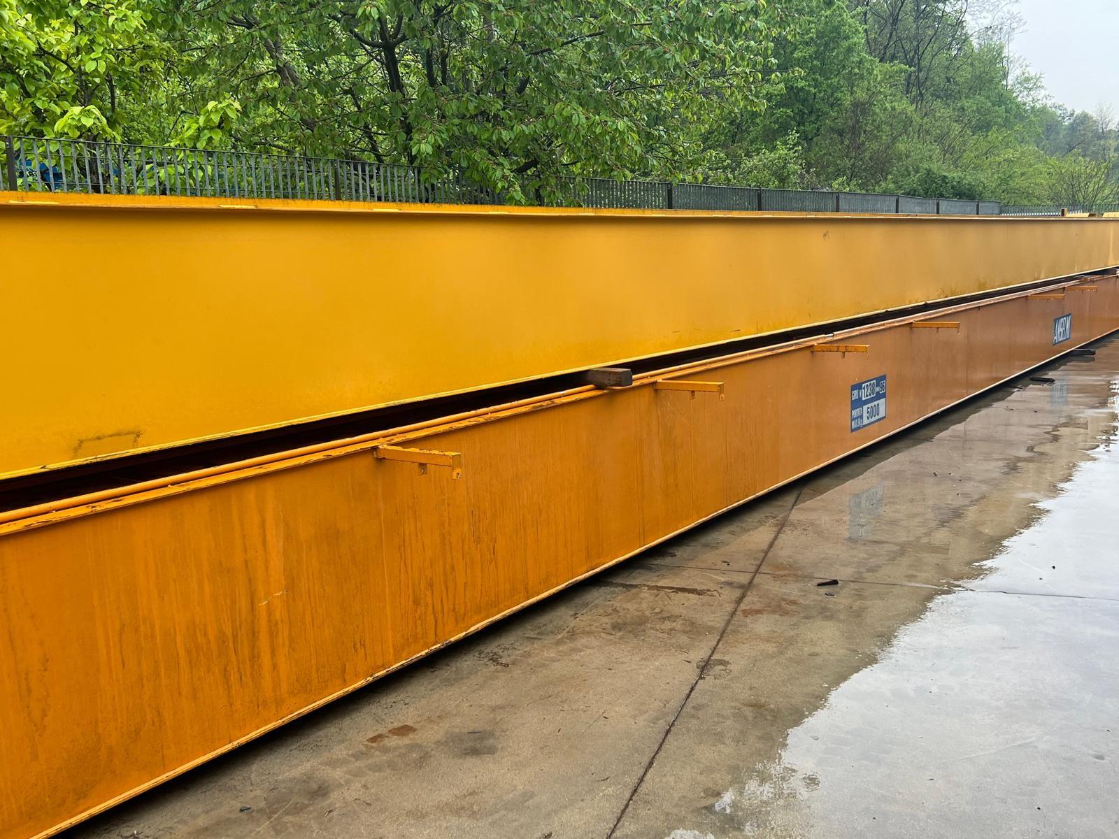 CARROPONTE BITRAVE OMIS 5 TON DA 20000 MM(GIALLO)