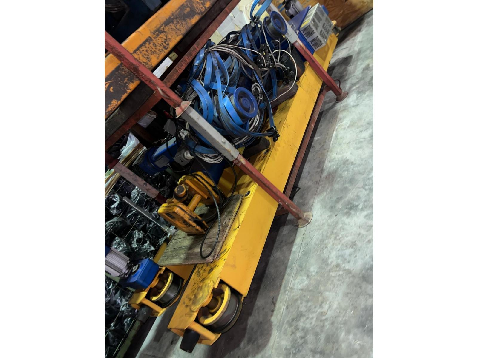 CARROPONTE BITRAVE OMIS 5 TON DA 20000 MM(GIALLO)