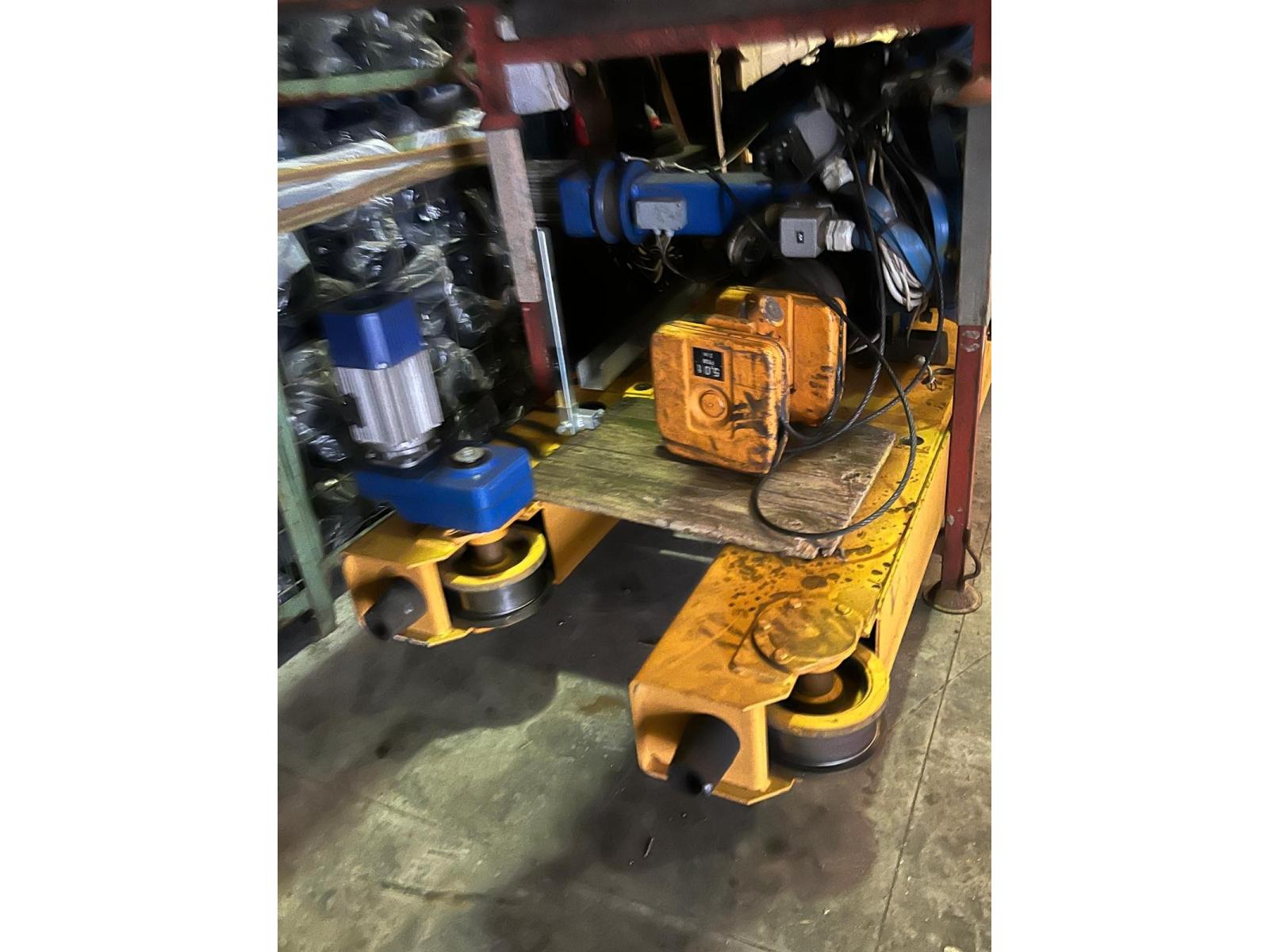 CARROPONTE BITRAVE OMIS 5 TON DA 20000 MM(GIALLO)